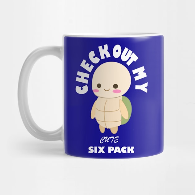 check out my six pack turtle cute t-shirt by DODG99